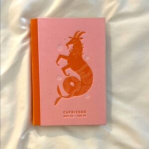 Anthropologie Pink and Orange Capricorn Journal